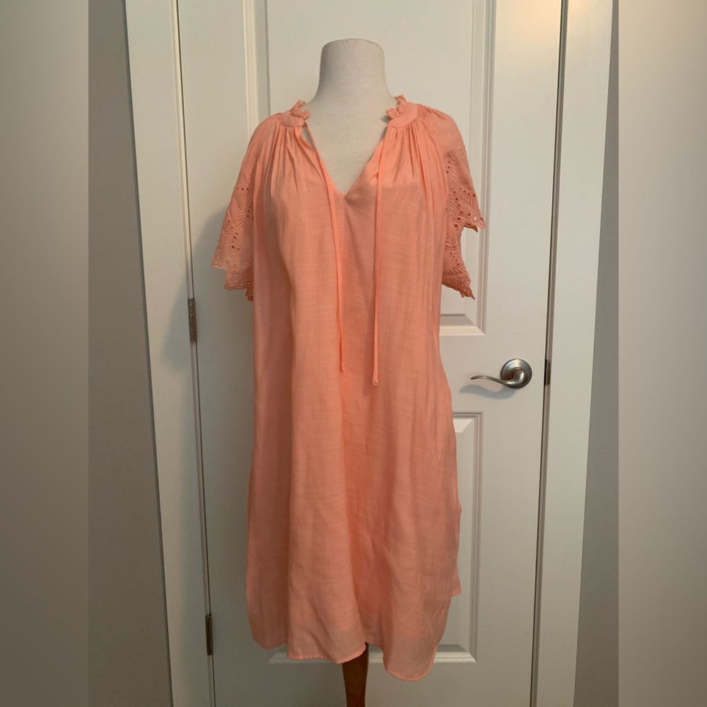 Who What Wear Peach Dress in XL